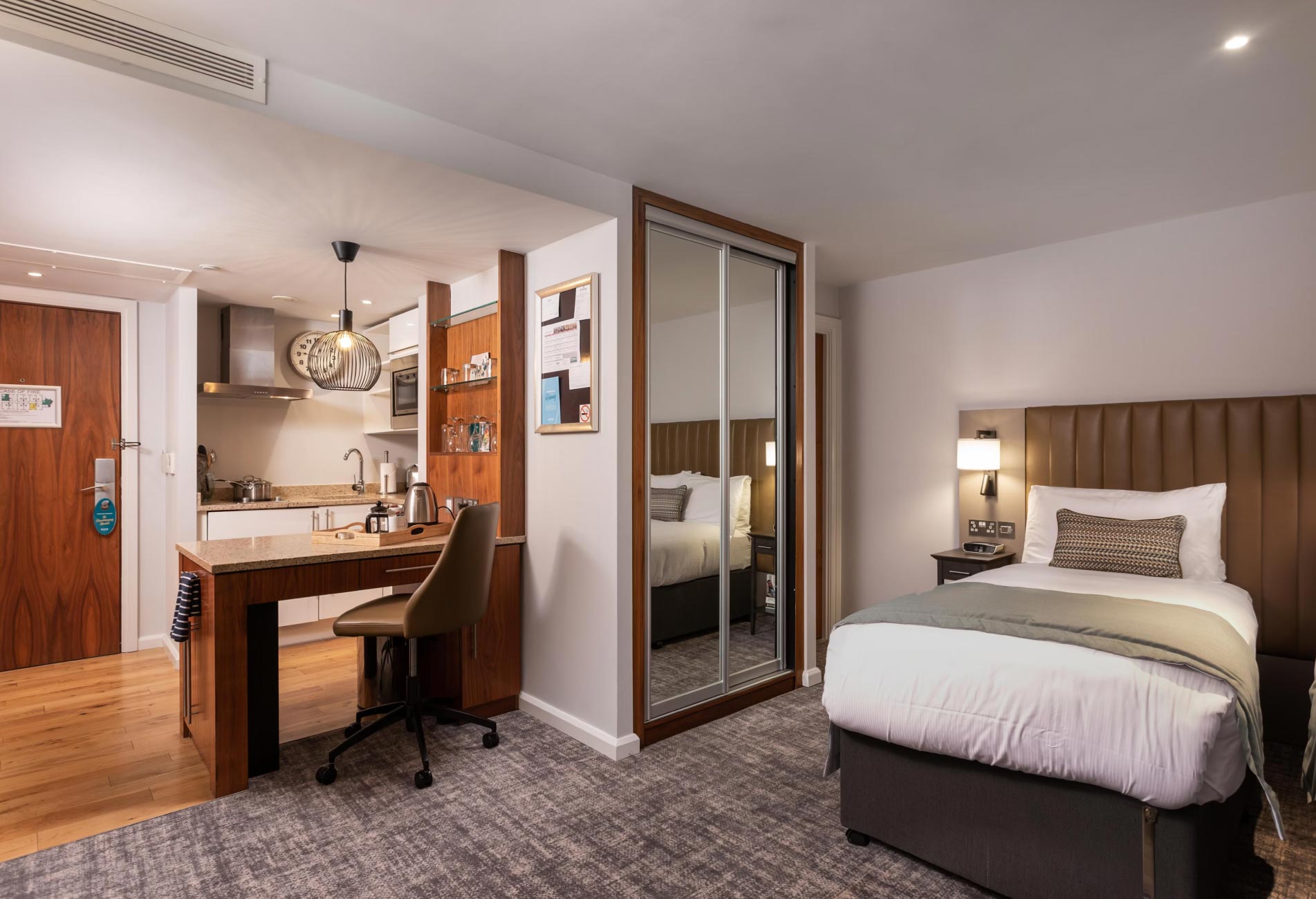 Maximising bandwidth and reliability with a dual-provider internet upgrade body image showing a hotel room